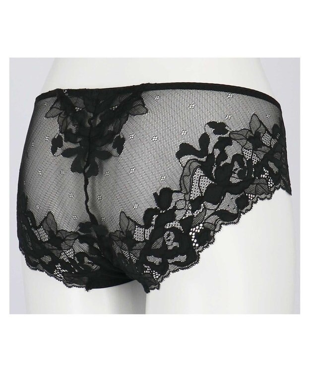 une nana cool リボンブラレース　総レースショーツ BL