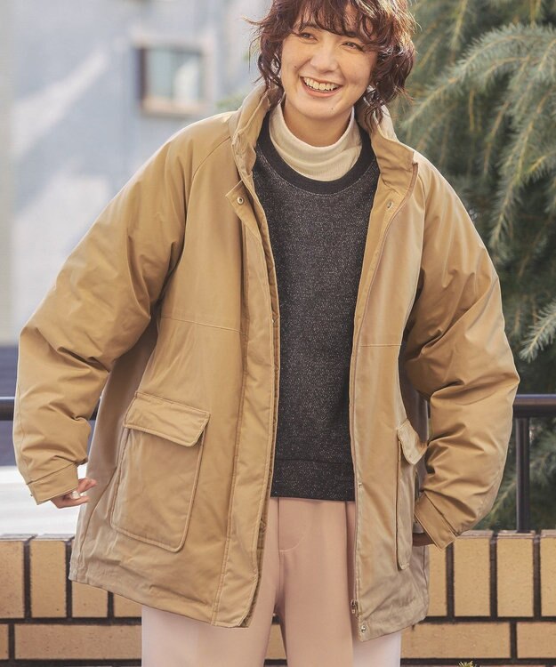 AMERICAN HOLIC 撥水加工ダウンコート Beige