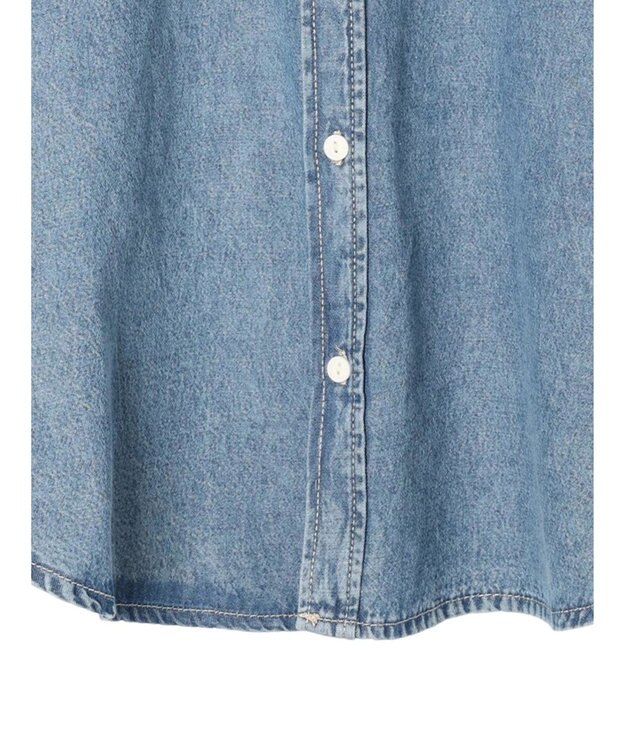 Green Parks ウエスタンＢｉｇデニムシャツ Indigo