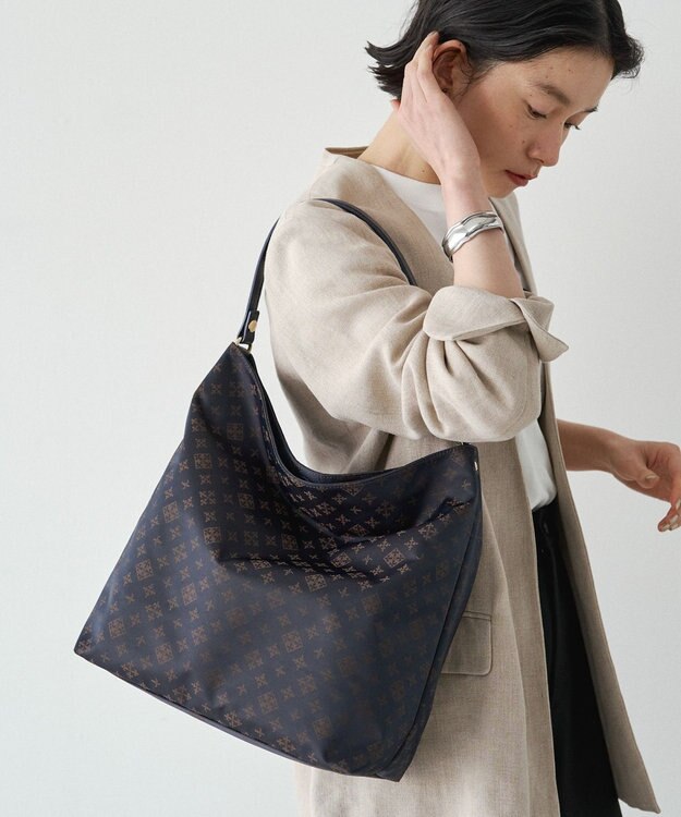 russet ナイロンジャガード2WAYショルダーバッグ(CE-1622) Purple/BR