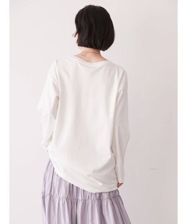 AMERICAN HOLIC Ｄａｉｌｙ！　スクエアカットチュニック Off White