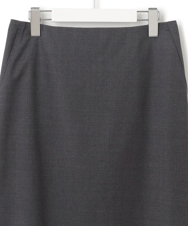 23区 ファインネスウール タイト スカート グレー系