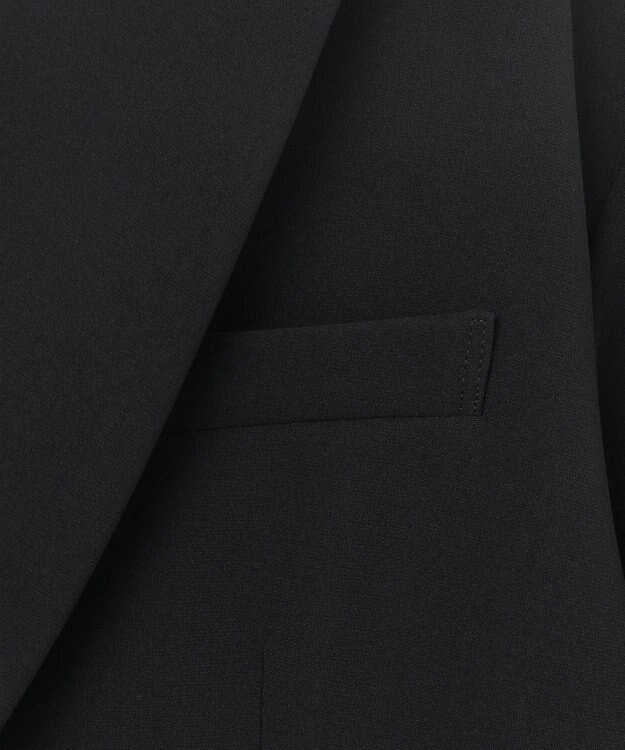 GRACE CONTINENTAL トリアセオーバーサイズジャケット ブラック