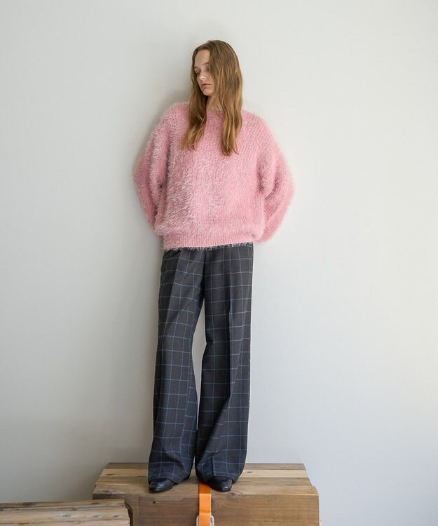 AMERICAN HOLIC フェザーゆるニットプルオーバー Pink