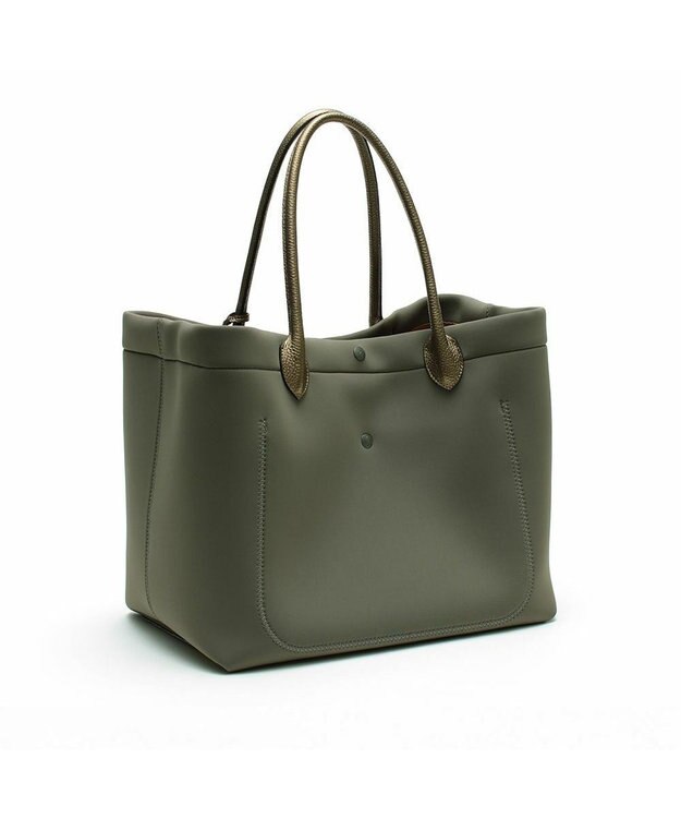 A.D.M.J. 【魔法の様に軽い】マジックライト/コード刺しゅうキューブトート34cm LO/RO