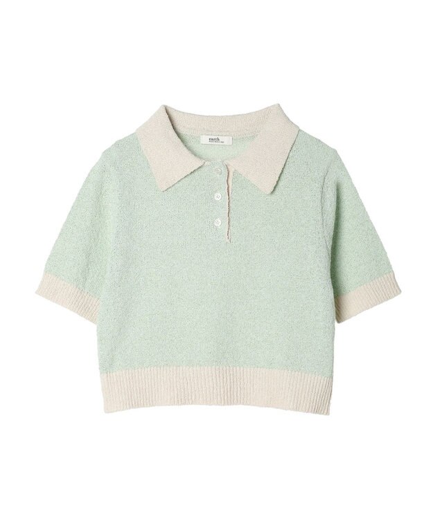 earth music&ecology ループヤーンプルオーバー Mint