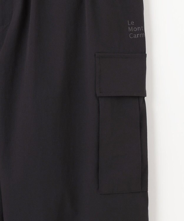 SHARE PARK MENS 【撥水・UVカット・ストレッチ・軽量 】ナイロンカーゴパンツ（Lサイズ） ブラック系