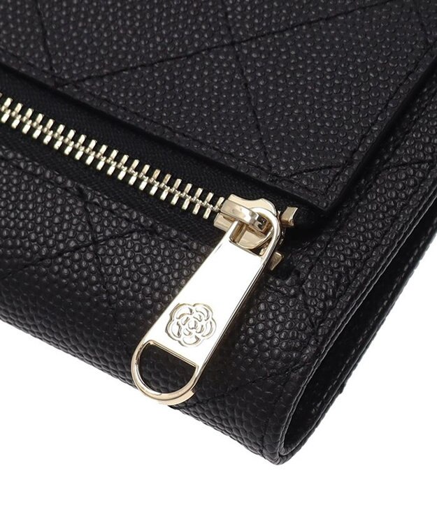 CLATHAS ベール 財布機能付きカードケース ブラック