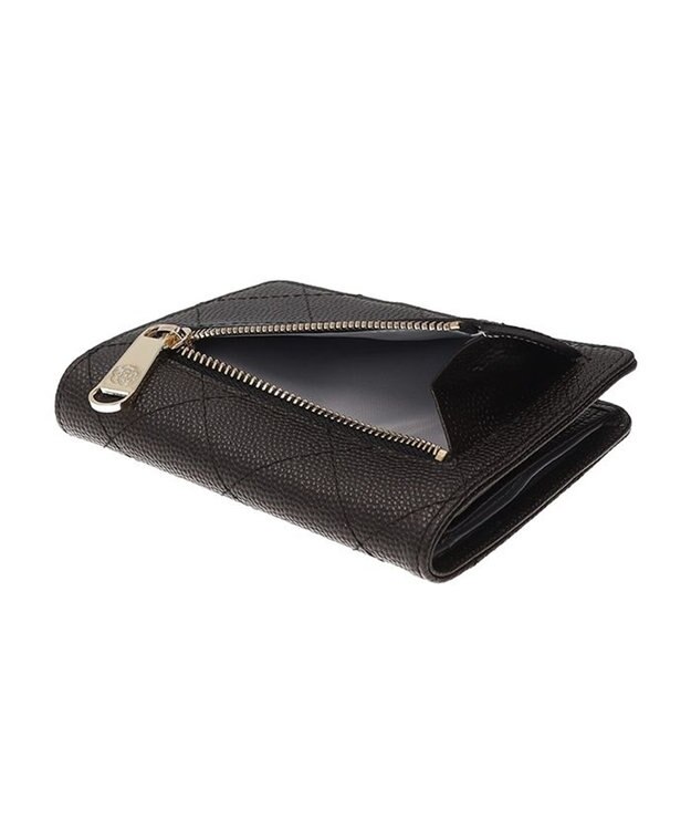 CLATHAS ベール 財布機能付きカードケース ブラック