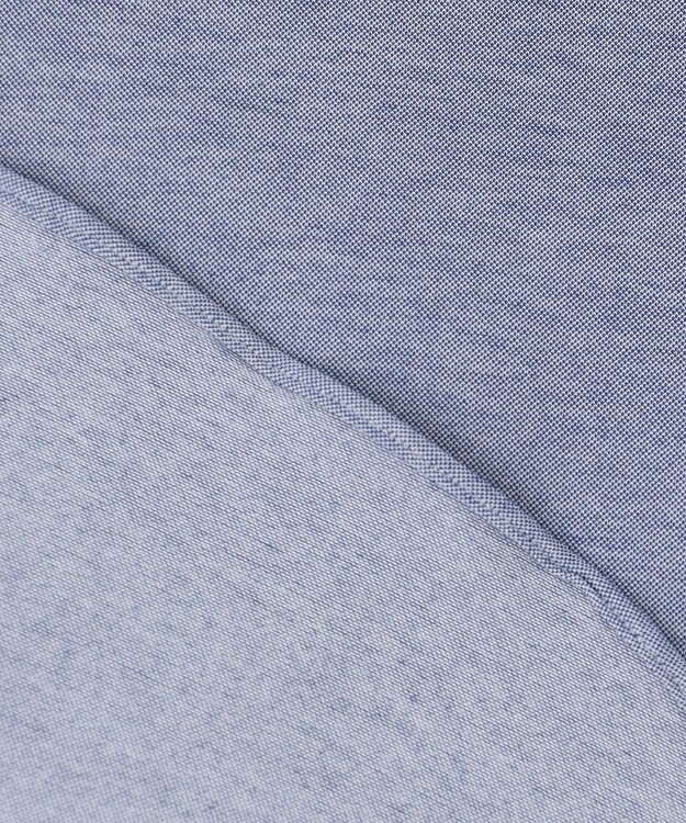 J.PRESS MEN 【Single Needle Tailoring / 形態安定】スムースハイゲージニット シャツ / B.D. サックスブルー系