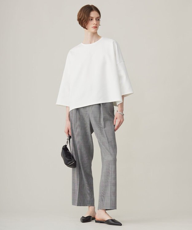 ICB L 【洗える】 エアーダンボール プルオーバー オフホワイト系