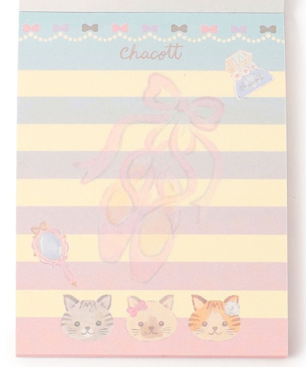 Chacott Cat４冊メモセット ー