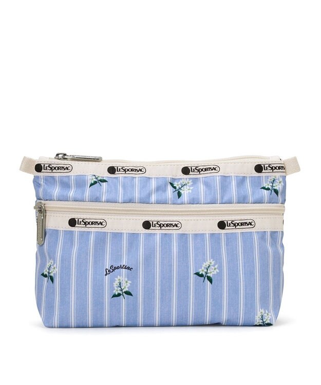 LeSportsac COSMETIC CLUTCH/ジャスミンストライプ ジャスミンストライプ