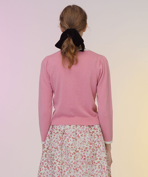 TOCCA 【洗える！】CASHEMERE プルオーバー ローズ系