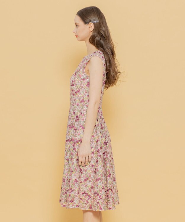 TOCCA 【LIBERTY社オリジナル素材】【洗える！】PENSTEMON ROAD ドレス ピンク系7