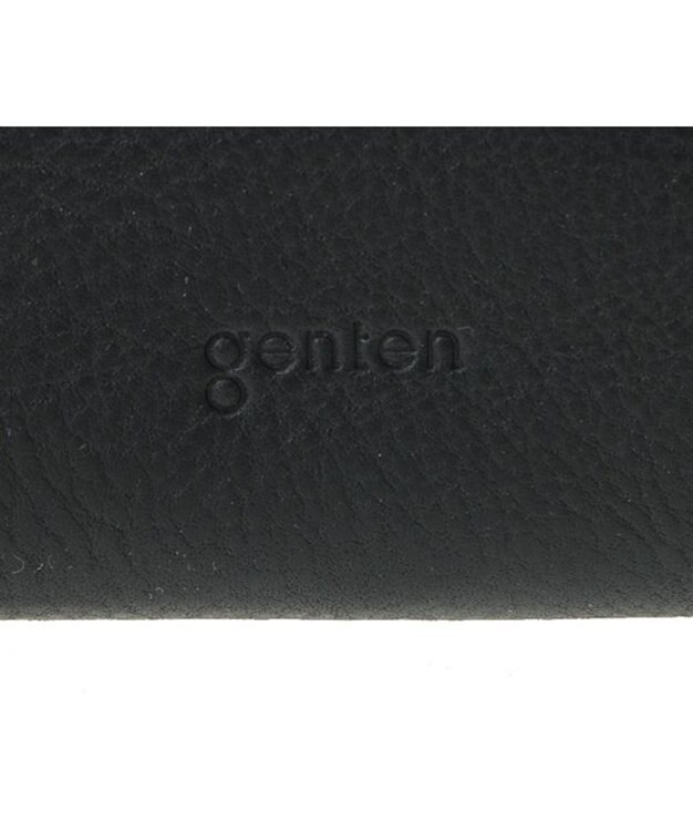 genten トスカ Lファスナー長財布 ネイビー