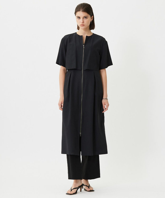 ICB 【接触冷感・速乾・UVカット】フリーズクーラー ワンピース ブラック系