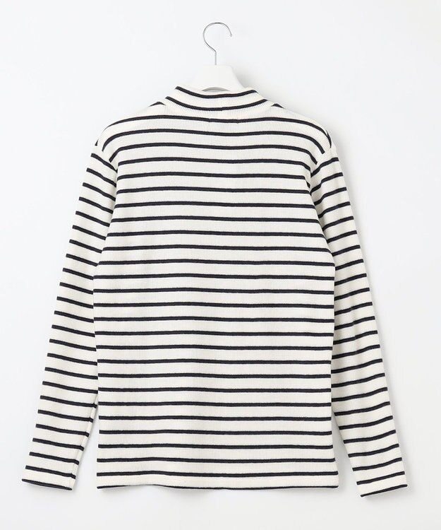 23区GOLF 今シーズンはボーダー柄も仲間入り！【MEN】【吸湿発熱】グランサーモボーダー カットソー アイボリー系1