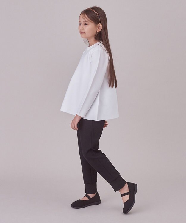 UNFILO 【100-130cm】ペプラムニット オフ