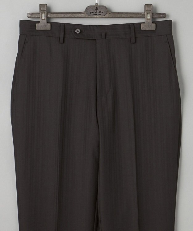 GOTAIRIKU 【御幸毛織】TIMEBRID スーツ ダークブラウン系8