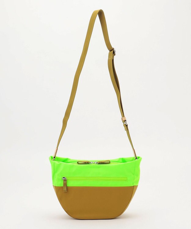 Y'SACCS Y’SACCS×SHIHO　COLONE(コロン）コンビカラーショルダーバッグ グリーン