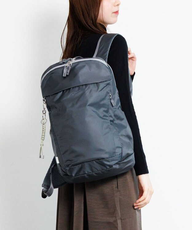 ACE BAGS & LUGGAGE W&.Day/Night モルテルン ラウンドリュック A4サイズ 14.0インチPC収納 20492 ダブルアンド グレー