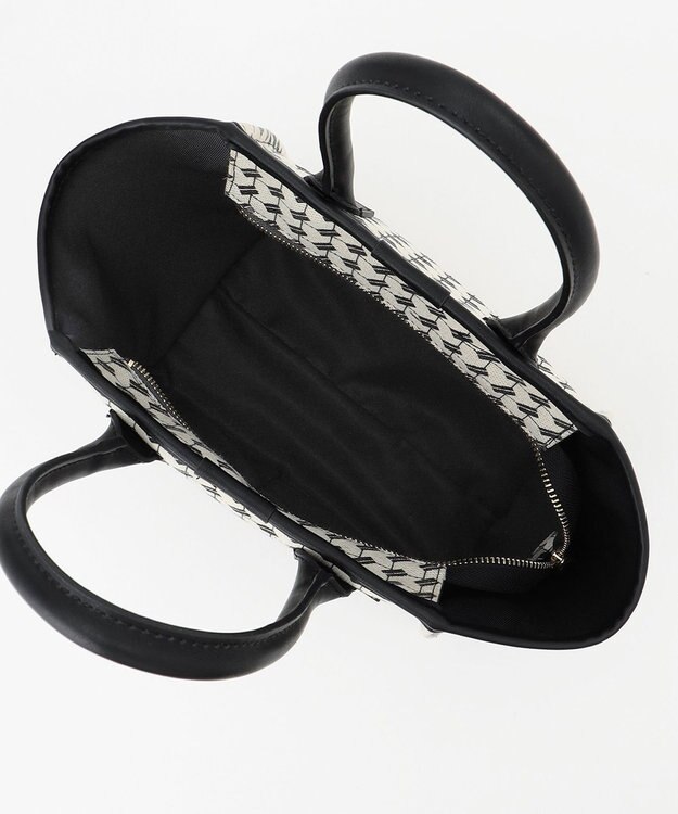 ICB プリントトート ブラック系