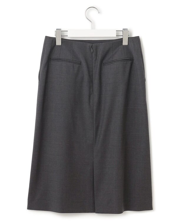 23区 ファインネスウール タイト スカート グレー系