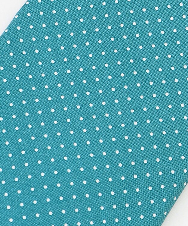 J.PRESS MEN ピンドットプリント ネクタイ ライトグリーン系5