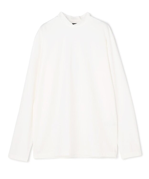 JOSEPH HOMME 新色追加【高機能素材】ハイゲージベアスムース　モックネック長袖Ｔシャツ ホワイト系