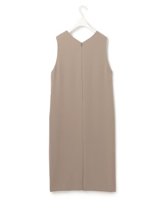 ICB 【WEB限定・洗える】 ライトダブルクロス ジャンパースカート ワンピース ライトモカ系