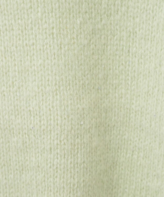 earth music&ecology スパンコールショートニットプルオーバー Mint