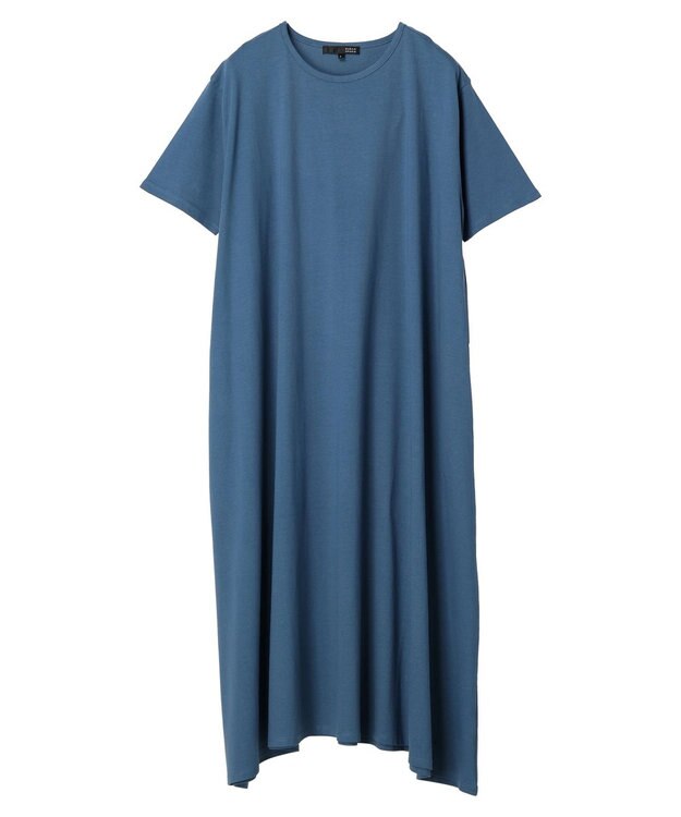 Green Parks ・ＳＵＧＡＲ　ＳＰＯＯＮ　カットフレアワンピース Blue