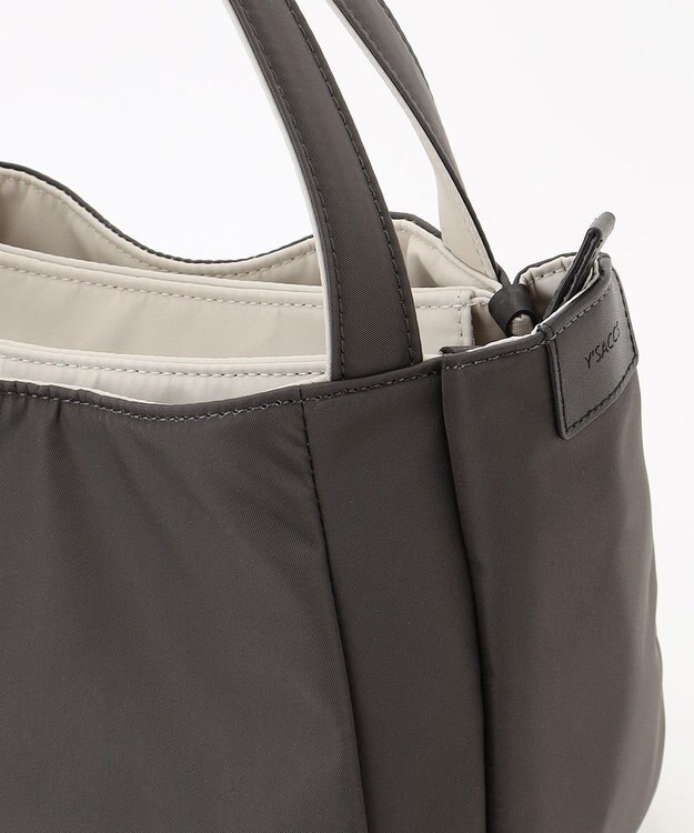 Y'SACCS 【ムック本掲載】ナイロンボンディングトート　Sサイズ グレー