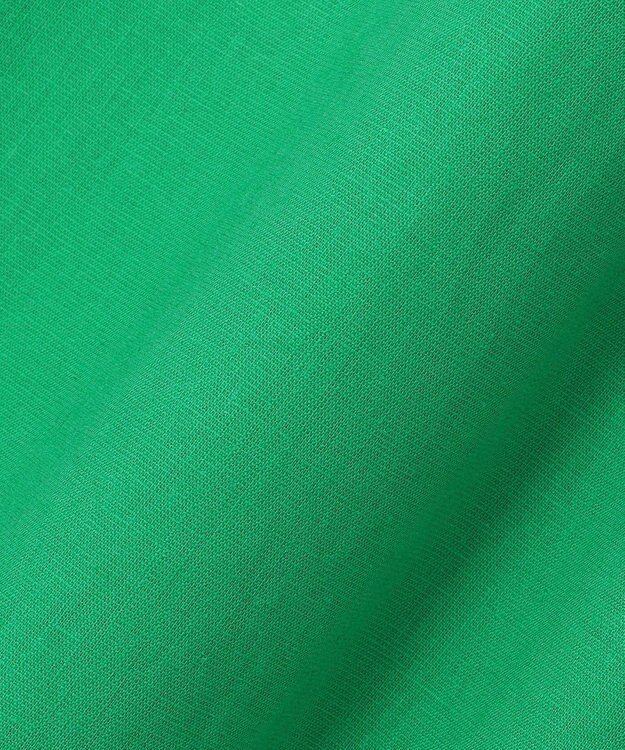 ANY 【ウエストゴム/接触冷感/UVケア】清涼リネンスカーチョ グリーン