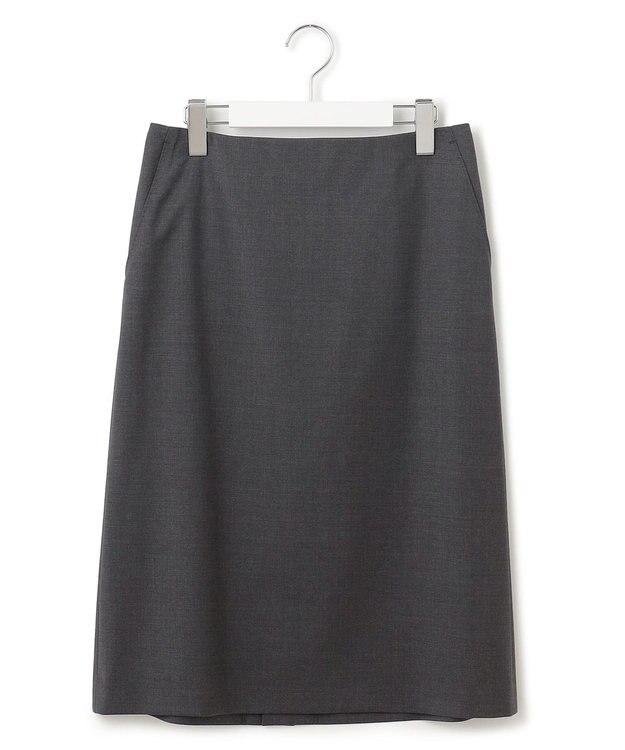 23区 ファインネスウール タイト スカート グレー系