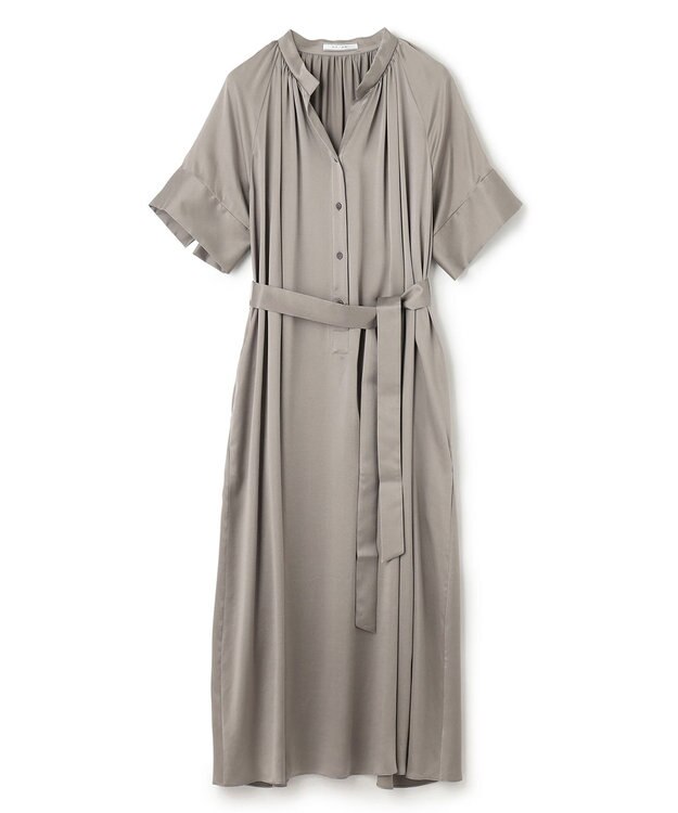 BEIGE， YEW / シャツワンピース Steel