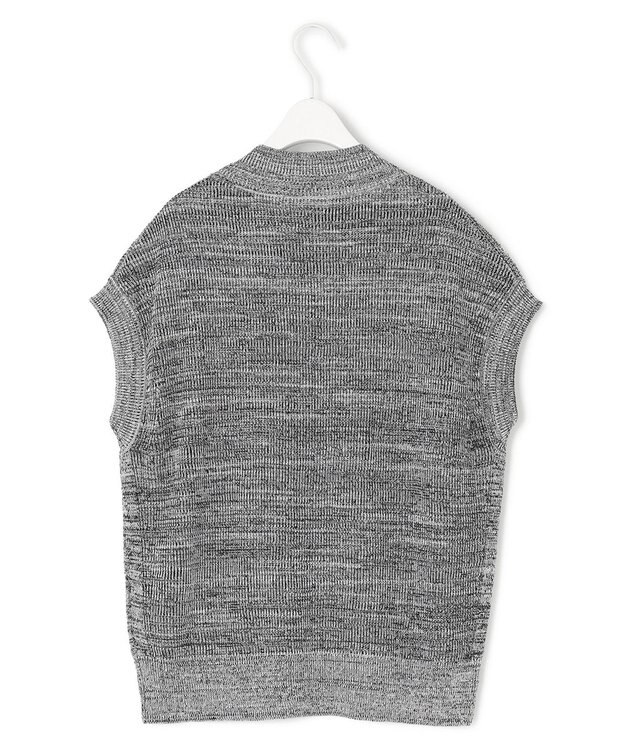 ICB 【洗える】ルレックスベースダイ プルオーバーニット シルバー系7