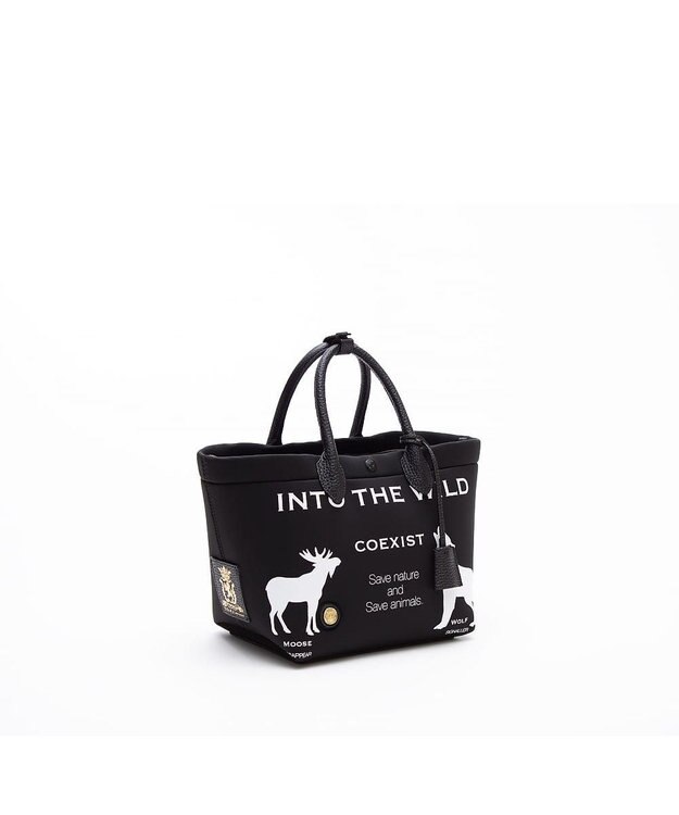 A.D.M.J. 【魔法のように軽い】マジックライト/キューブトート21cm(Dカン＋) NEGRO,A