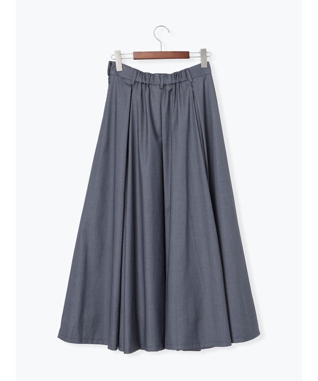 Te chichi ボックスタックフレアスカート グレー