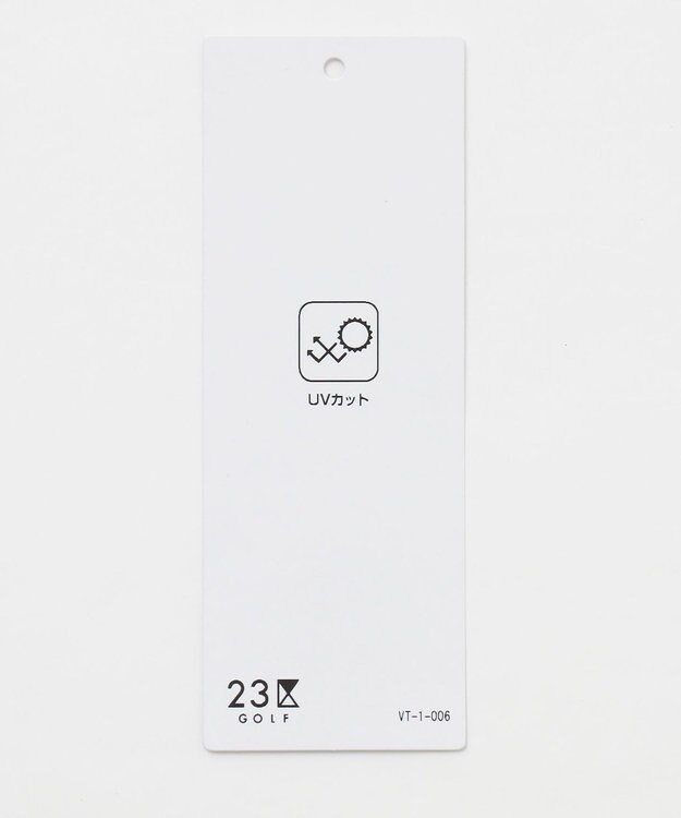 23区GOLF 【MEN】【UVカット】ハニカムカノコ長袖ポロシャツ レッド系