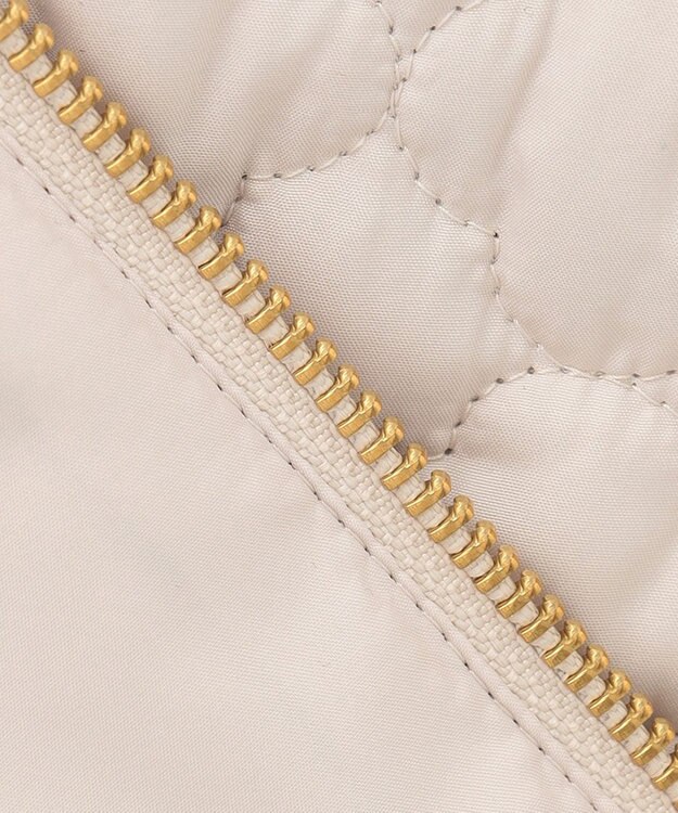 TOCCA LAURA キルティングロングコート ベージュ系