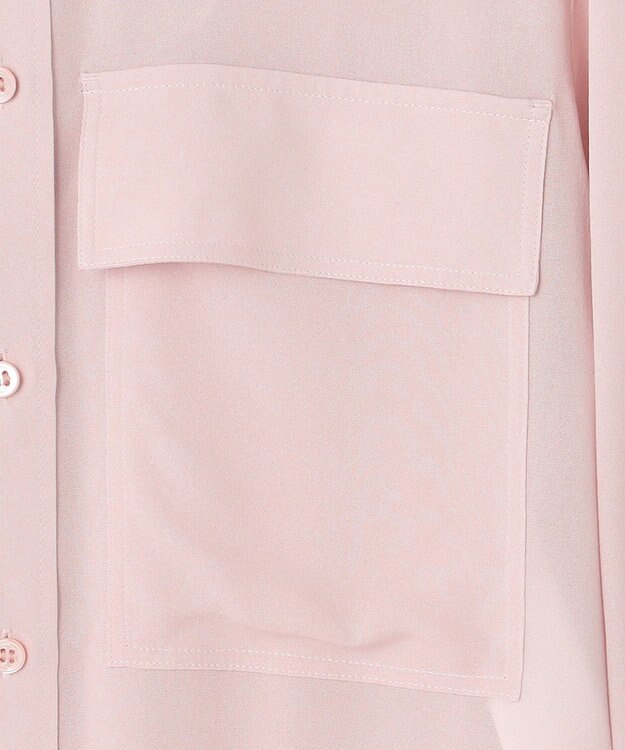 BEIGE， OLGA / シャーリングブラウス Nude