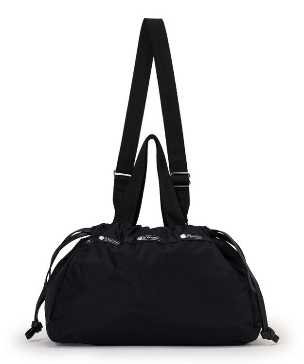 LeSportsac E/W CITY DRAWSTRING BAG??? /アップタウンブラック/ブラック アップタウンブラック/ブラック
