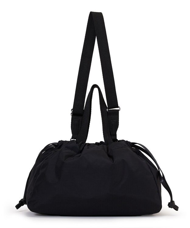 LeSportsac E/W CITY DRAWSTRING BAG??? /アップタウンブラック/ブラック アップタウンブラック/ブラック