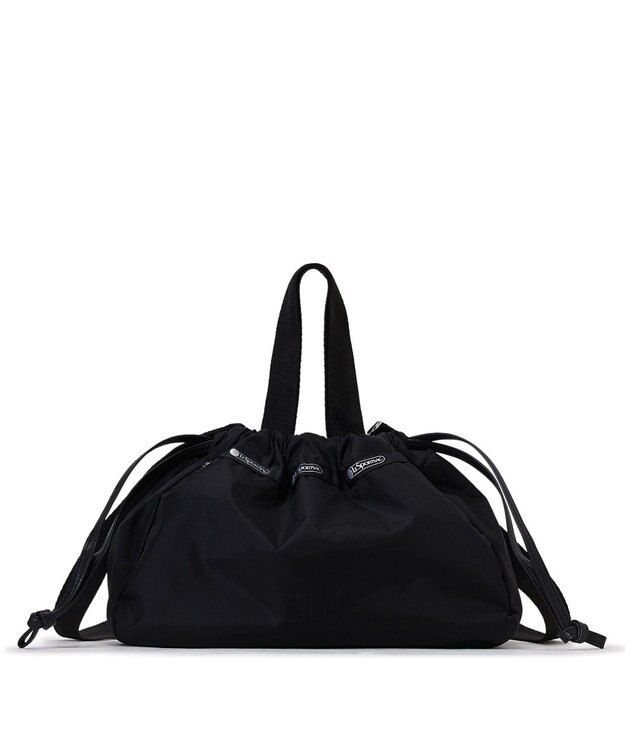 LeSportsac E/W CITY DRAWSTRING BAG??? /アップタウンブラック/ブラック アップタウンブラック/ブラック