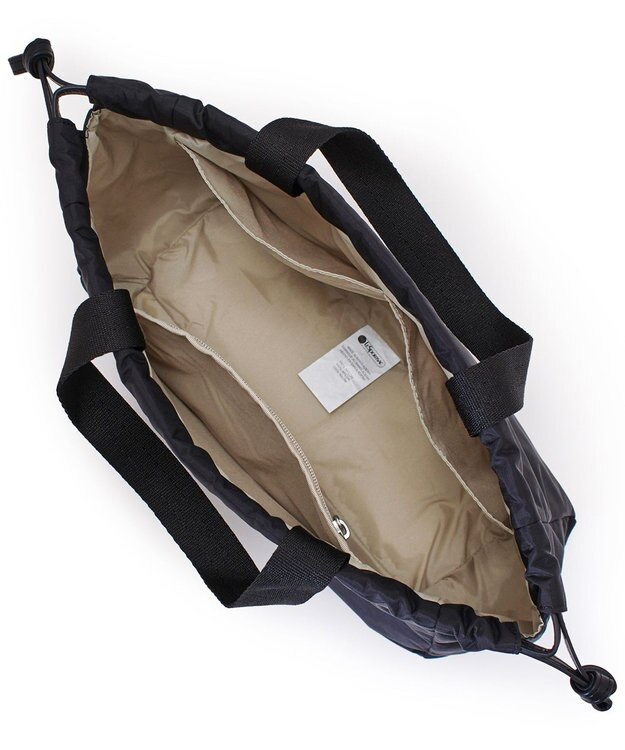 LeSportsac E/W CITY DRAWSTRING BAG??? /アップタウンブラック/ブラック アップタウンブラック/ブラック