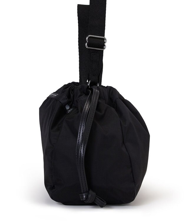 LeSportsac E/W CITY DRAWSTRING BAG??? /アップタウンブラック/ブラック アップタウンブラック/ブラック