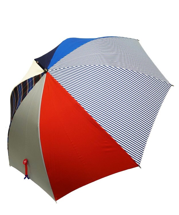 +RING 【UVカット95%以上】【UPF50＋】プラスリング 長傘60cm MLT T1278 マルチカラー