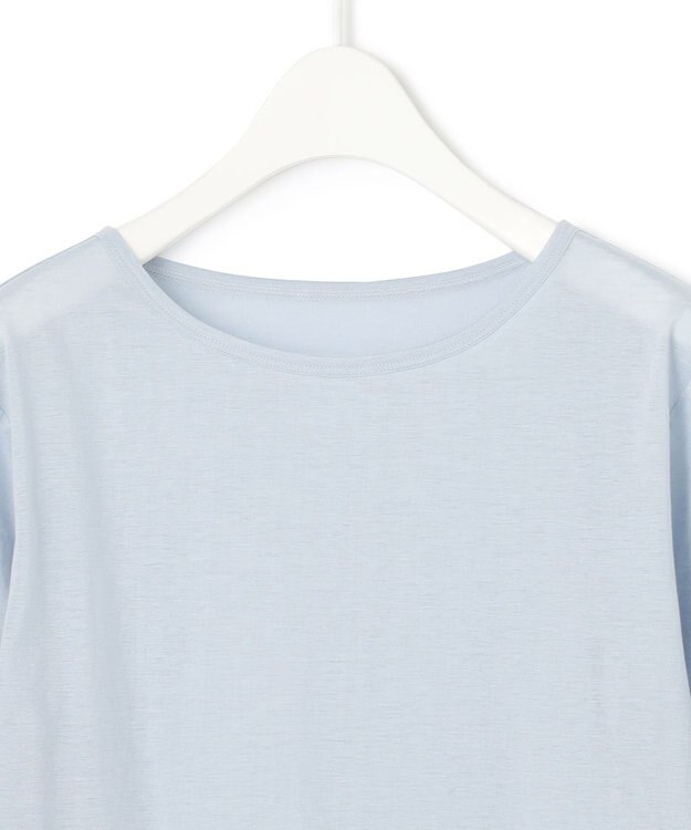 ICB L 【洗える】46Gハンドレッドジャージー プルオーバー ブラウン×サックス系